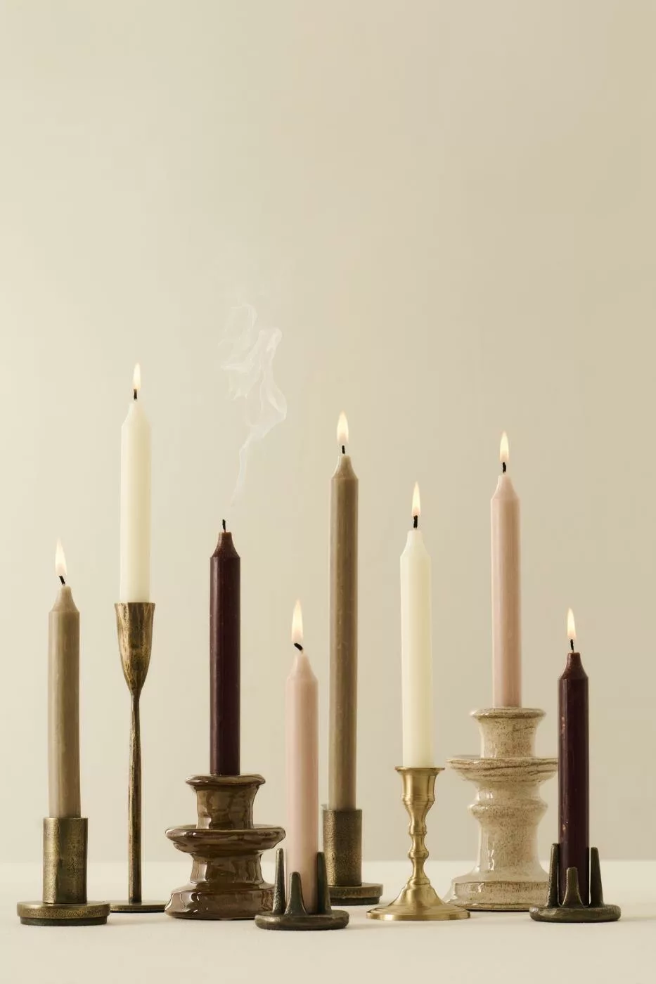 Bougeoir Saga Crème H15 – Image 3