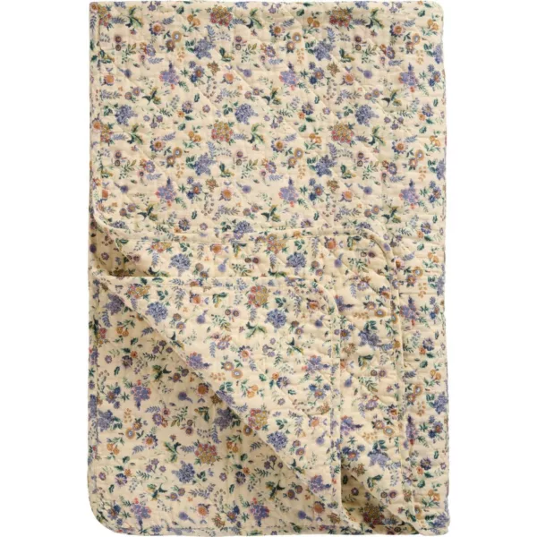 Couvre-lit fleuri Champêtre 130x180