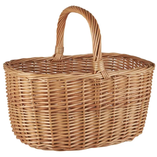 Panier à provisions en Saule