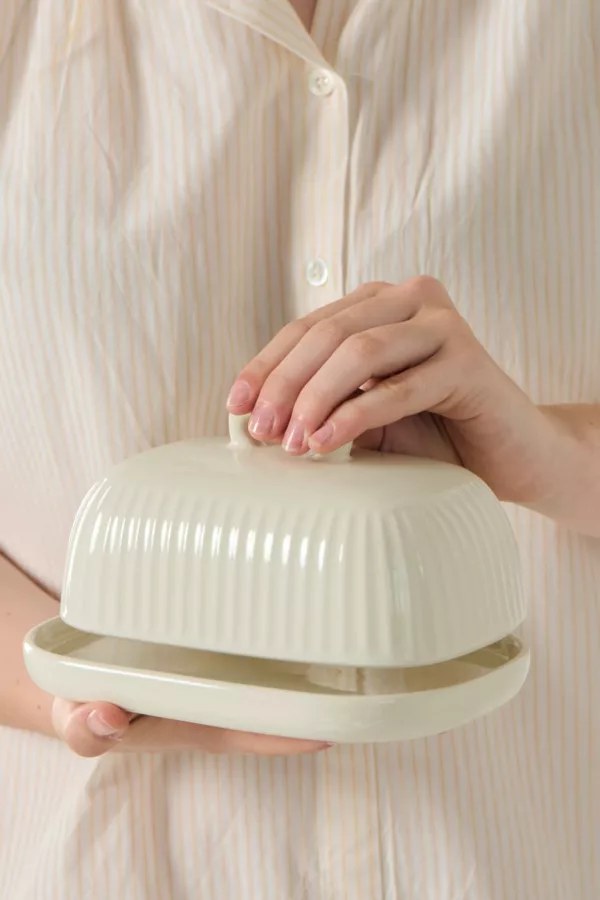 Beurrier céramique Crème Mynte – Image 4