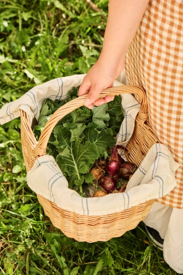 Panier à provisions en Saule – Image 5